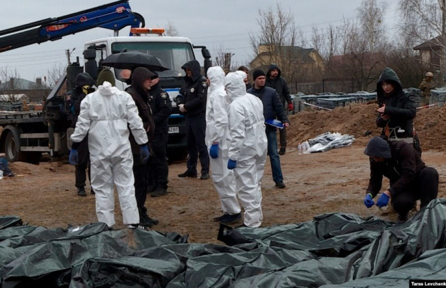 Морги під Києвом переповнені жертвами звірств окупантів, — The Guardian