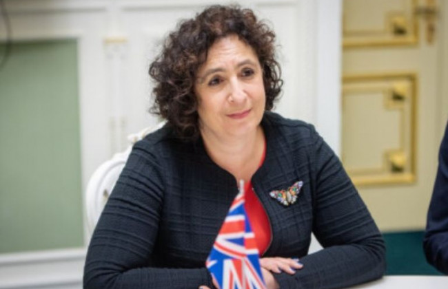 Посол Великобритании в Украине вернулась в Киев