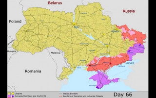 Как менялся ход войны в течение 66 дней российского вторжения: видео