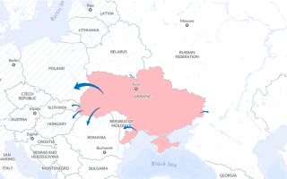 Через війну з України виїхало майже 5,5 млн осіб