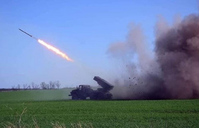 Артиллеристы показали, как с помощью «Градов» уничтожают оккупантов: фото