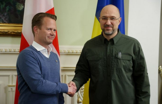 Данія допоможе у відновленні та відбудові України, — Шмигаль