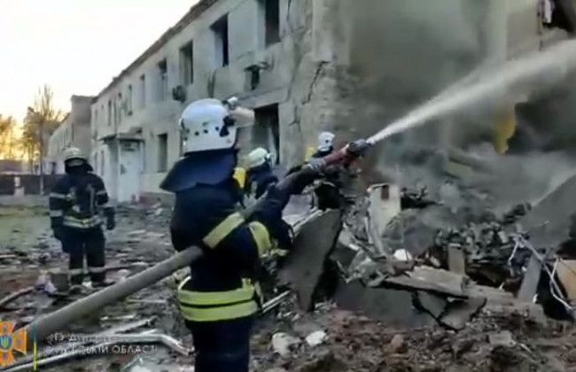 Ракетный удар по Одессе: опубликовали видео последствий атаки