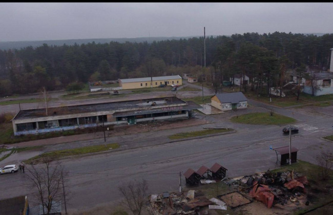 Яким став Іванків на Київщині після приходу «русского міра»: фото наслідків руйнувань