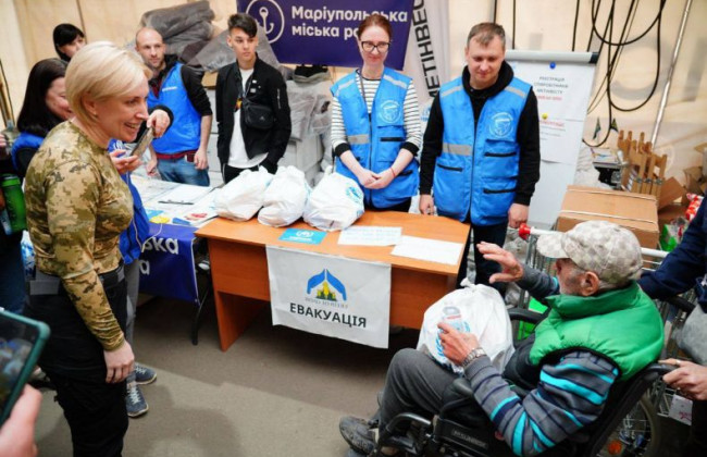 Все женщины, дети и пожилые люди с «‎Азовстали» эвакуированы, — Ирина Верещук