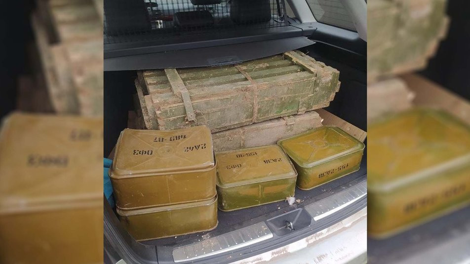 На Чернігівщині знайшли два сховки з покинутими російськими військами боєприпасами