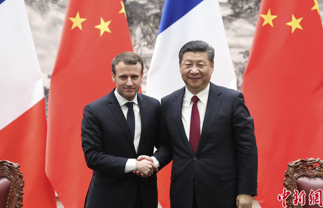 Лидер Китая и Макрон обсудили ситуацию в Украине