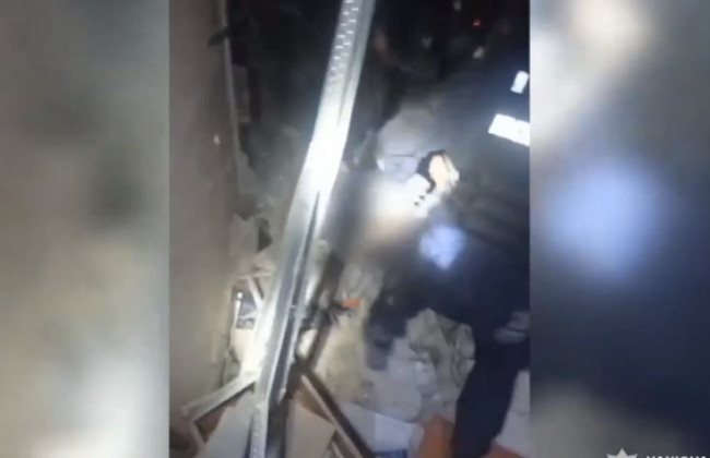 Ракетный обстрел Одессы: полиция показала, как спасала людей, видео