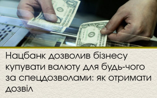 Нацбанк дозволив бізнесу купувати валюту для будь-чого за спецдозволами: як отримати дозвіл