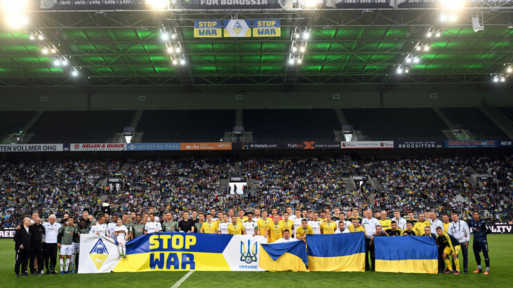 Сборная Украины по футболу провела первый матч в 2022 году: обыграли «Боруссию»