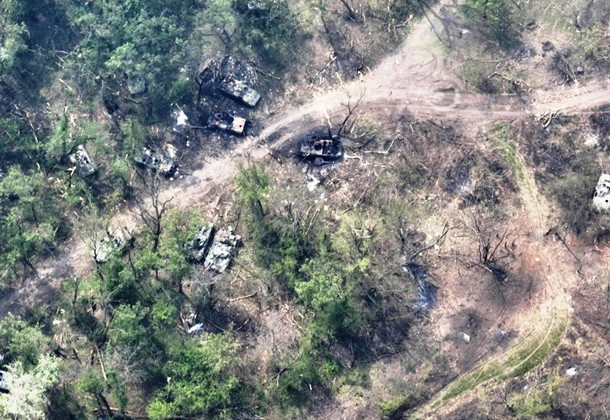 Украинские военные уничтожили переправу врага на Северском Донце