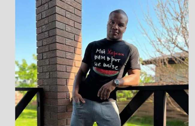 Жан Беленюк оригинальным способом поддержал херсонцев