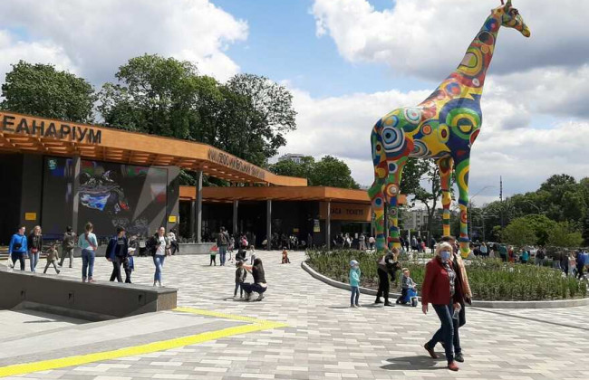 В Киеве возобновил работу зоопарк, который был закрыт с начала войны