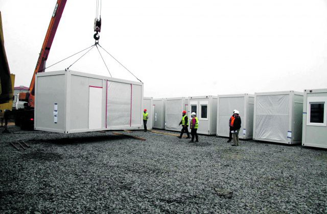 В Бородянке откроют модульный городок для беженцев