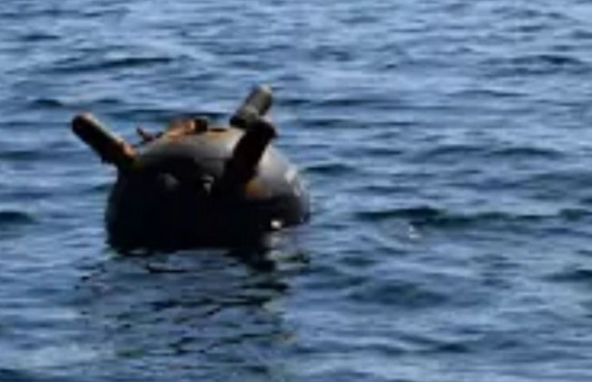 В Одесской области обнаружили огромную морскую мину оккупантов