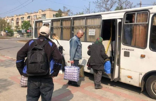 Из Северодонецка провели эвакуацию населения