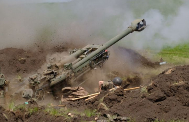 Главнокомандующий ВСУ показал, как работают гаубицы М777: фото