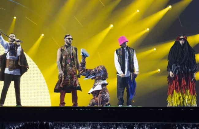 Группа Kalush Orchestra эффектно выступила в финале Евровидения-2022: появилось видео