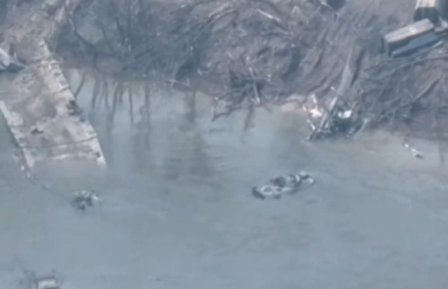 Появилось видео разгрома российских войск возле Белогоровки