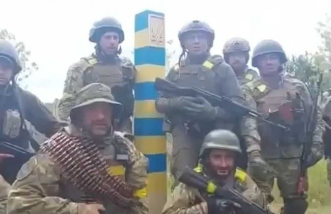 ВСУ выбили врага и вышли на государственную границу Украины и РФ возле Харькова, видео