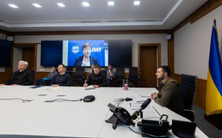 Зеленський обговорив подальшу фінансову підтримку України з директоркою МВФ