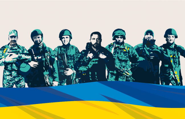 Верховный Суд обновил фото обложки, изобразив на нем судей и сотрудников аппарата, которые ушли на защиту Украины