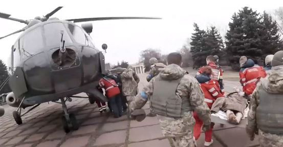 Попытка эвакуировать раненых: опубликовано видео из Мариуполя, сделанное в начале войны