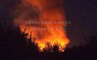 Киевский район Харькова подвергся ракетному удару: фото и видео