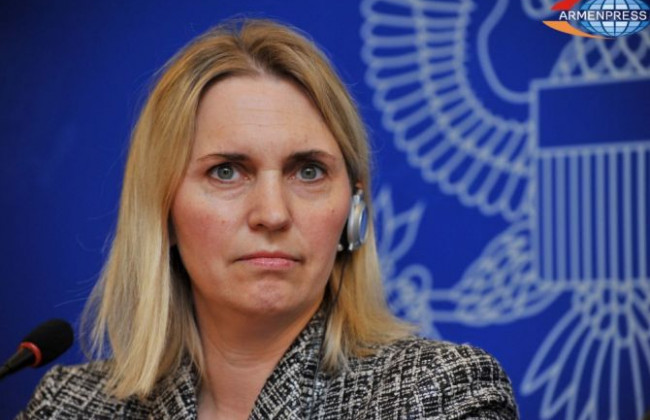 Энтони Блинкен принял новоназначенного посла США в Украине Бриджет Бринк: фото