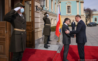 Президент Польши Анджей Дуда прибыл в Украину и собирается выступить в Верховной Раде