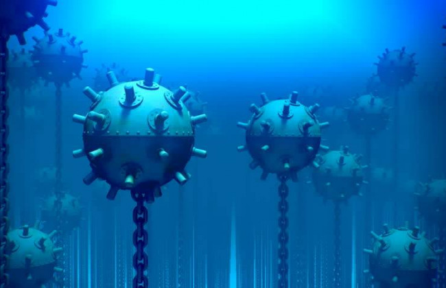 Шторм может выбросить мины на побережье Черного моря: предупреждение