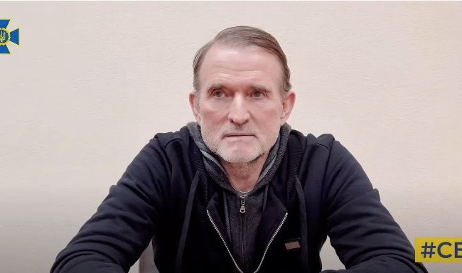 СБУ опубликовала видео и слайды с показаниями Виктора Медведчука против Петра Порошенко