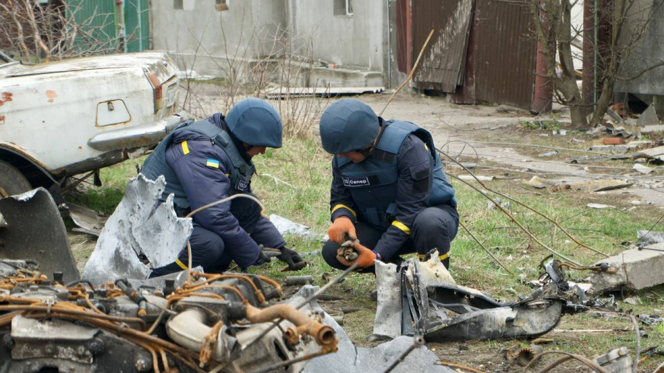 У Київській області продовжується розмінування: знешкоджено 372 одиниці ВНП