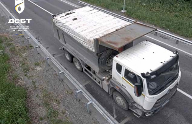 Перший штраф у розмірі 51 тисяч грн за порушення вагових норм уже отримав перевізник – Укртрансбезпеки