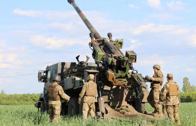 ВСУ успешно применили французские самоходки Caesar: фото