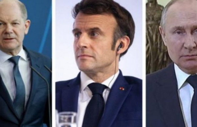 Шольц и Макрон поговорили с Путиным: появились подробности