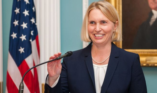 Новый посол США в Украине Бриджит Бринк прибыла в Киев