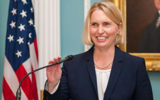 Новый посол США в Украине Бриджит Бринк прибыла в Киев