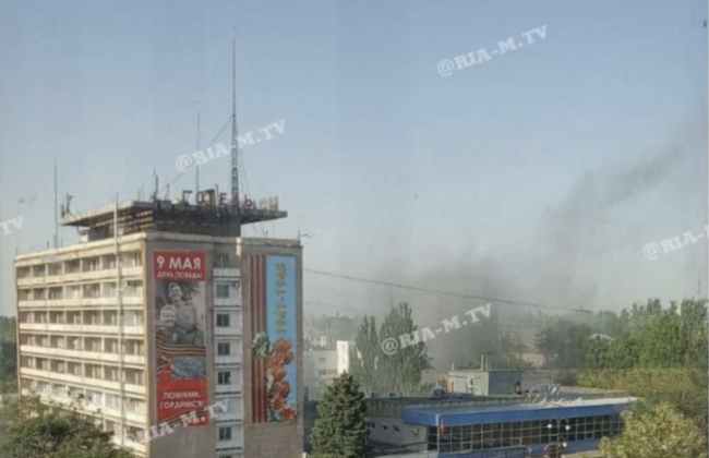 В центре оккупированного Мелитополя прогремел мощный взрыв