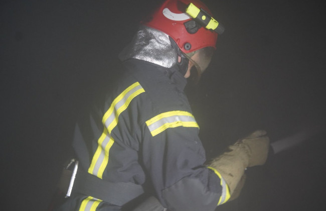 В Киеве вспыхнул пожар в жилом доме