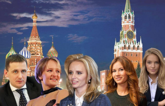 Хто із кремлівських дітей уже під санкціями – НАЗК