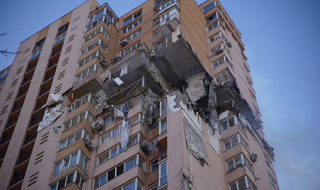 Киев выделит 600 млн гривен на реконструкцию домов, пострадавших от боевых действий