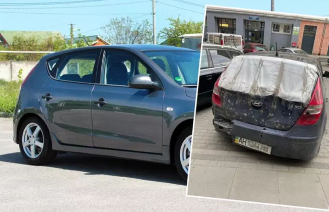 В Польше автосервисы бесплатно восстановили машину беженцев из Мариуполя: фото перевоплощения