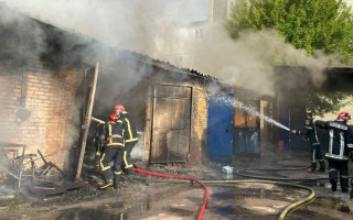 В Соломенском районе Киева произошел пожар: подробности