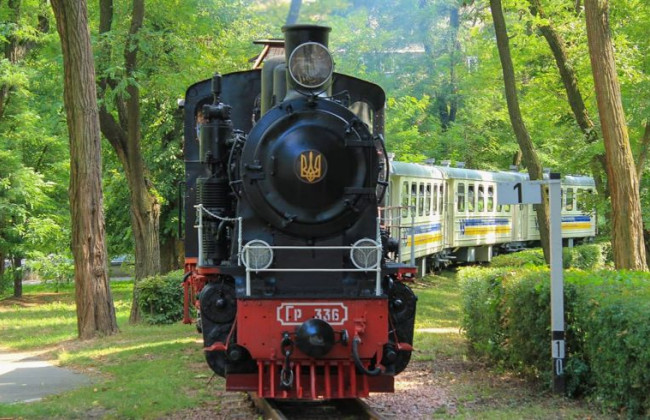 Киевская детская железная дорога возобновляет работу: появился график