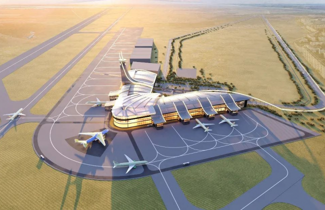 Как может выглядеть аэропорт в Гостомеле, если его сделают пассажирским, фото