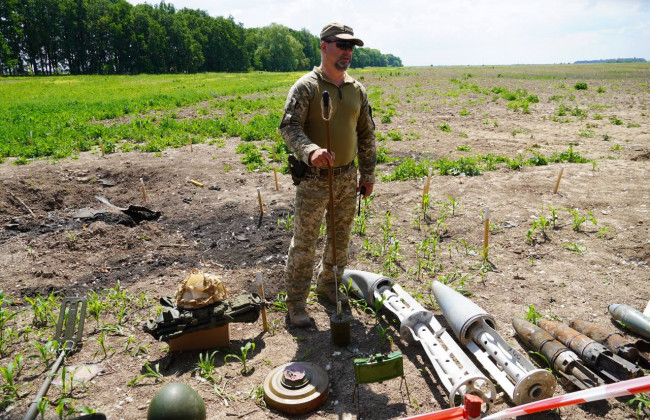 На Київщині сапери знешкодили 41 тисячу вибухонебезпечних предметів