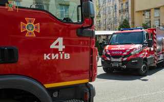 В Киеве на Шота Руставели в ресторане случился пожар, фото
