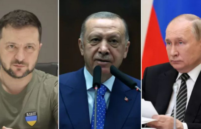 Эрдоган анонсировал новые переговоры с Зеленским и Путиным