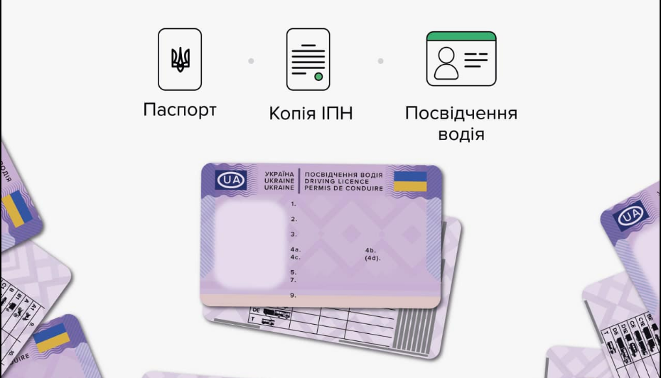 Українське посвідчення водія адаптоване до документів ЄС: як обміняти старий документ
